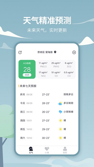 天气预报实时天气吧软件